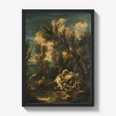 Carthusian Monks in a Landscape by Alessandro Magnasco - thumbnail_1_bf_66fdc4768213847b6f357aec
